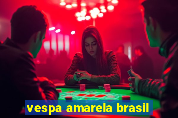 vespa amarela brasil